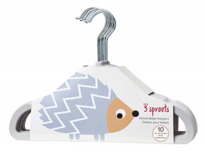 3 Sprouts kleshenger (10 stk.) Pinnsvin