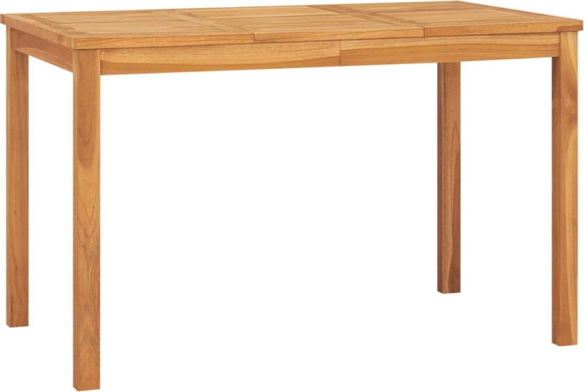 Utendørs spisebord 120x70x77 cm heltre teak