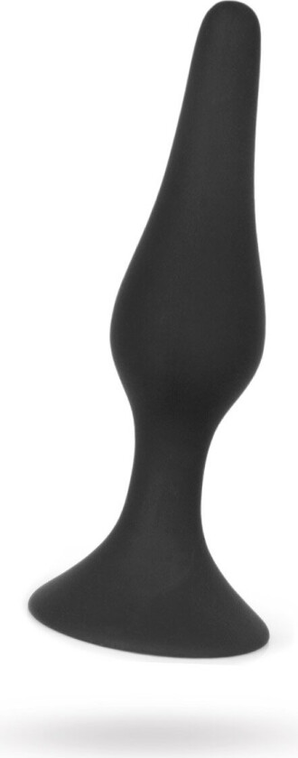 Mellomstor analplugg i silikon