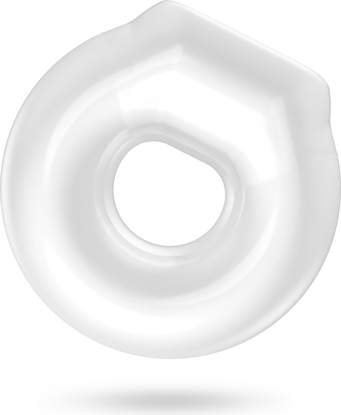 Power Erection Clear Cockring