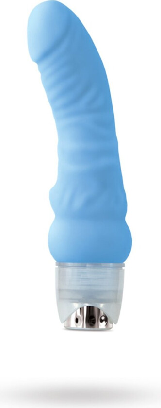 Firefly Selvlysende Vibrator 15 cm - Blå