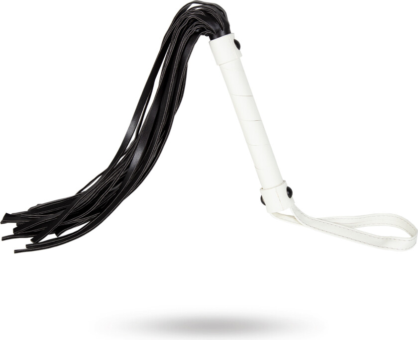 Glow-in-the-Dark Flogger - Hvit/Svart/Gull