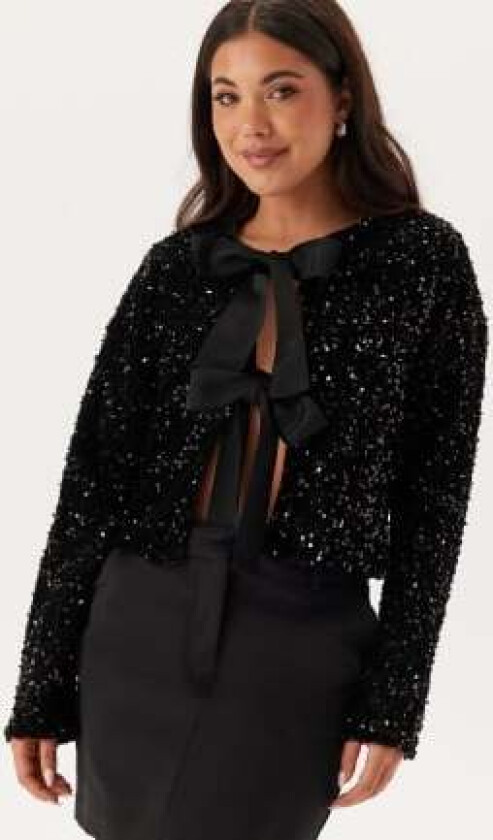 Viaria L/S O-NECK CARDIGAN/ O- Black 40