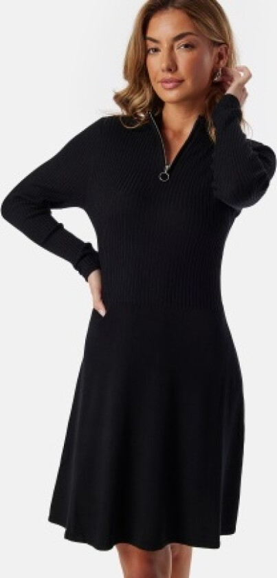 Onldee Hazel L/S ZIP DRESS NCA Black XS