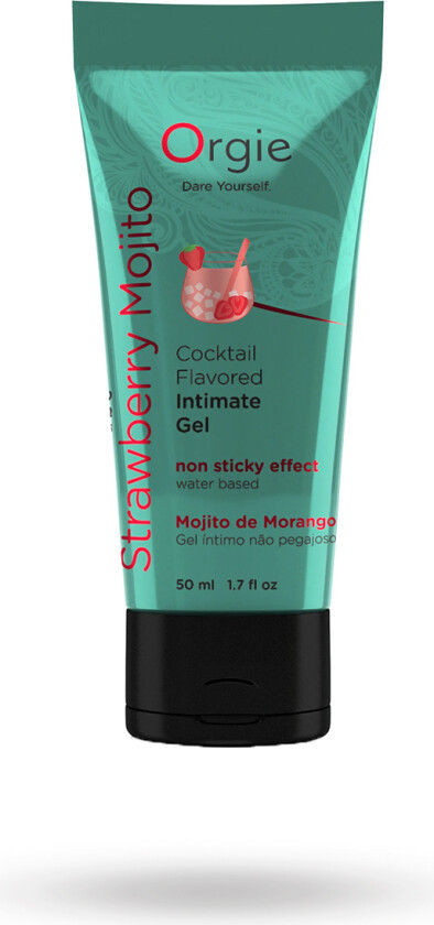LUBE TUBE COCKTAIL STRAWBERRY MOJITO 50ML