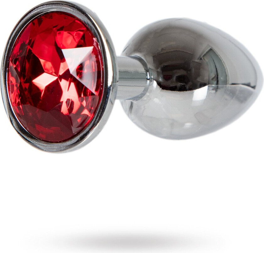 METAL PLUG SMALL - SILVER/RED