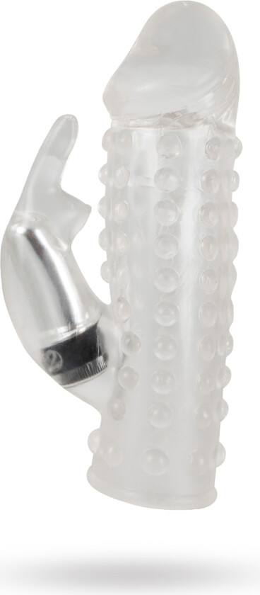 Penis Sleeve with Clitoris Stimulator