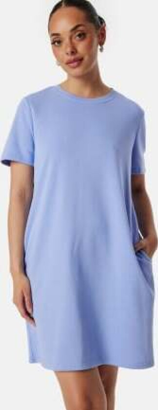 Pcchilli Summer Sweat Dress Dusty Blue XS