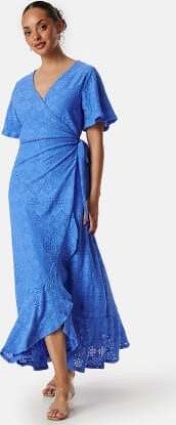 Objfeodora S/S Wrap Dress Provence S