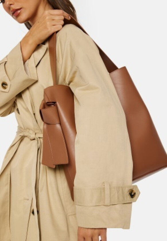 Maria Large Tote Bag Brown One size
