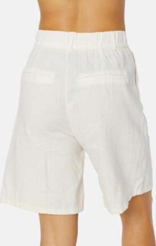 Caro HW Wide Linen Blend Shorts 36