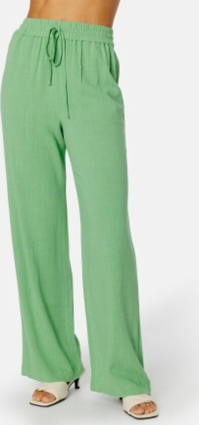 Viva-Gulia Long Linen Pant Absinthe Green 36