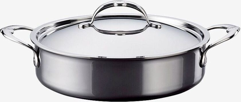 Sauteuse med lokk NanoBond diameter 26 cm, 3,3 liter, Krom