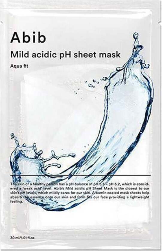 Mild Acidic Ph Sheet Mask Aqua Fit