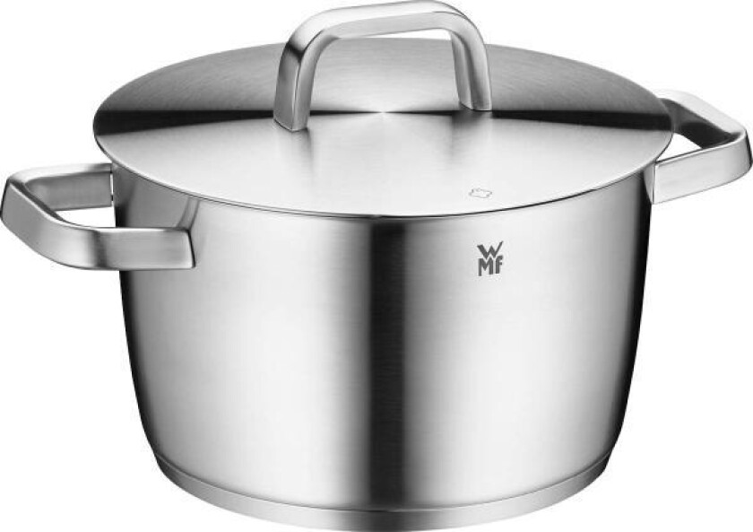 - Iconic høy kasserolle med lokk 22 cm/4,7L