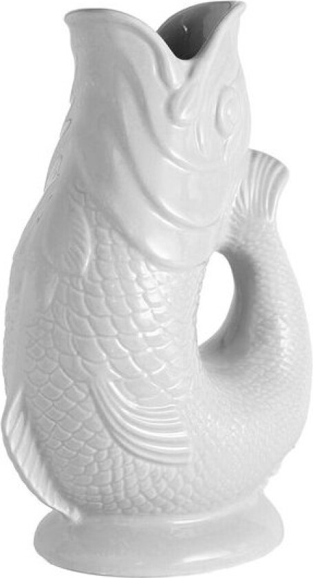 - Gurgle Jug mugge 1,2L hvit