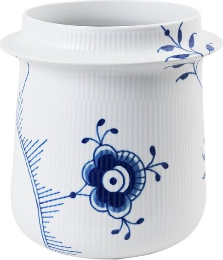 Bilde av - Blå Mega Riflet vinkjøler 21,5 cm