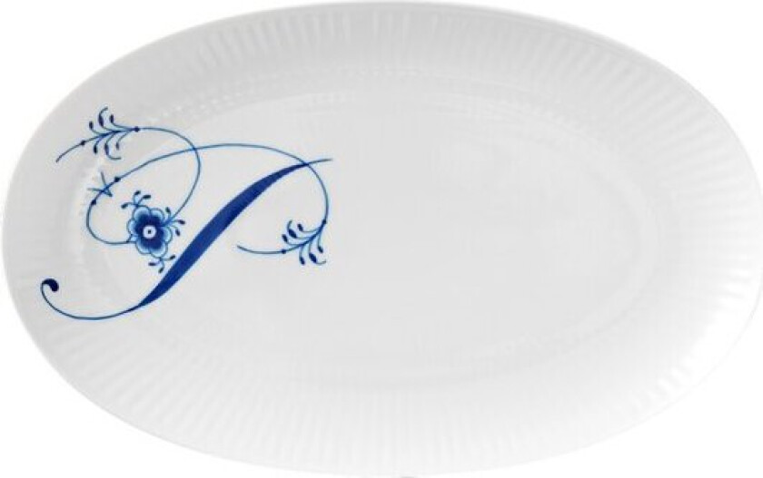 - Alfabet oval tallerken P 23 cm