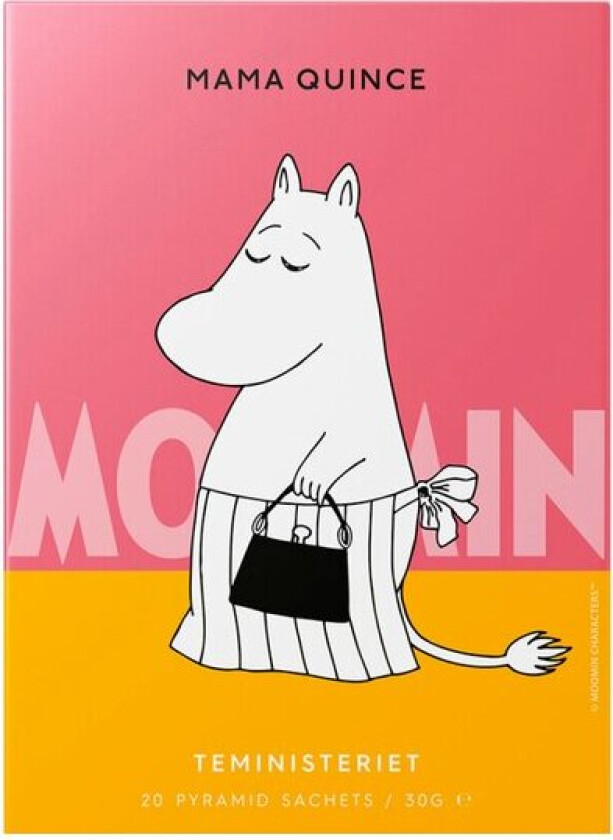 Bilde av - Mummi pyramideposer Mummimamma Quince svart te kvede 20 stk