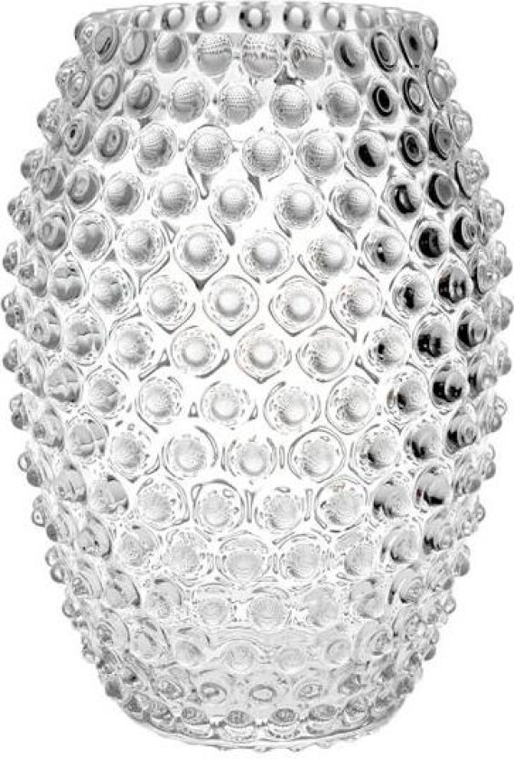 - Hobnail egg vase 18 cm crystal