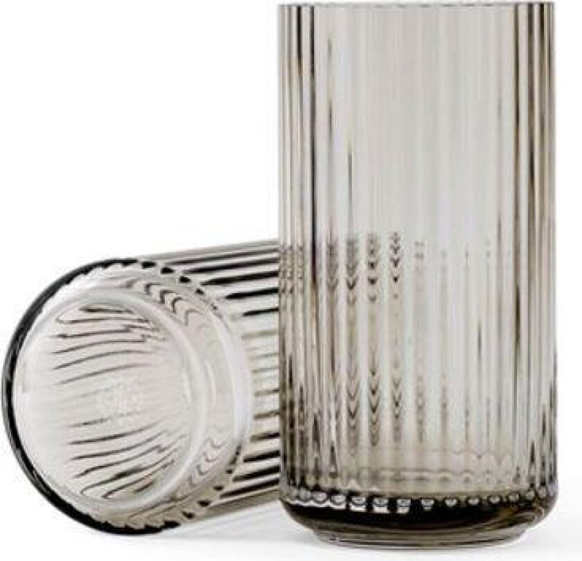 - Vase h20,5 cm smoke