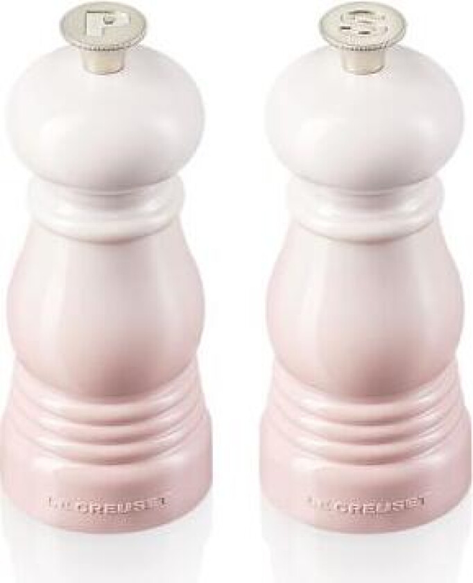 - Salt- og pepperkvern mini 11 cm shell pink