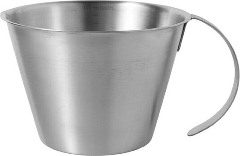 Bilde av - Steel Essentials målebeger 1L børstet