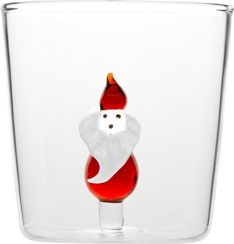 - Jul vannglass med figur 35 cl nisse