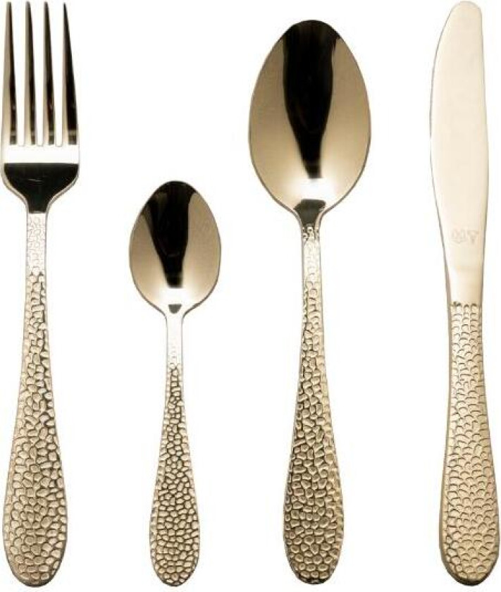 - Frost Aura bestikksett 16 deler gull