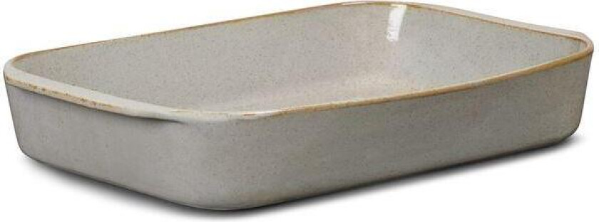 - DAN-Ild ovnsfast fat 41x26 cm grå