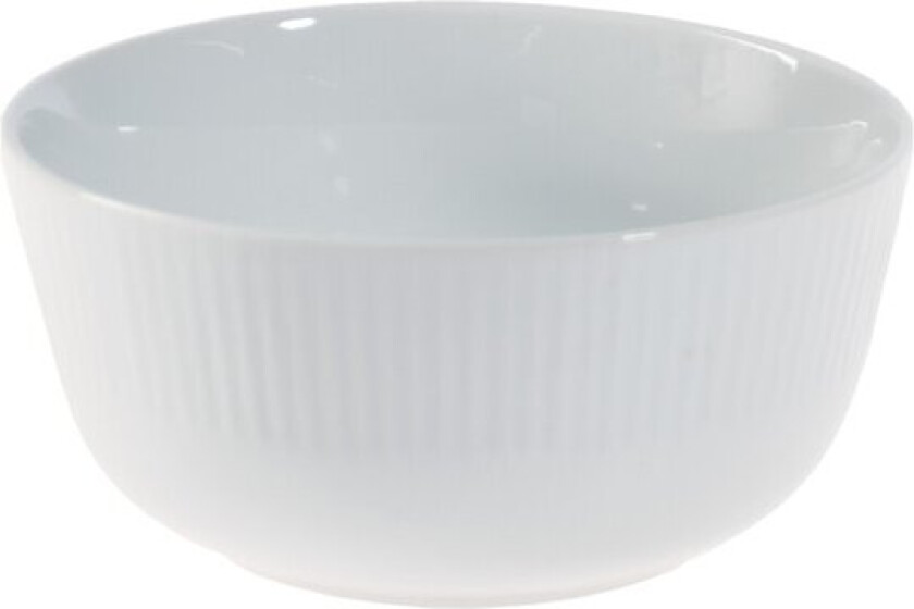 - Groovy skål 14 cm hvit