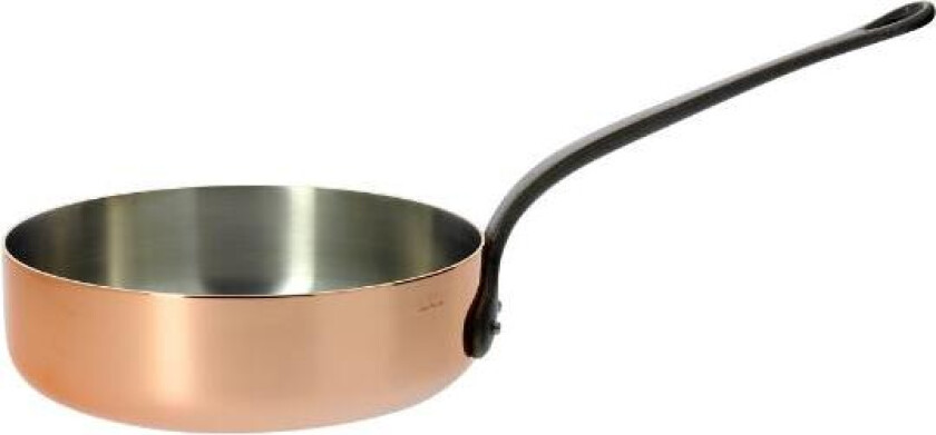 - Prima Matera traktørpanne 3L 24 cm kobber/støpejern