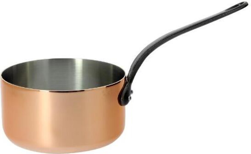- Prima Matera kasserolle 1,2L 14 cm kobber/støpejern
