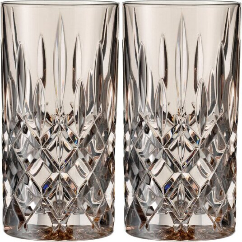 - Noblesse Colour longdrinkglass 39,5 cl 2 stk taupe