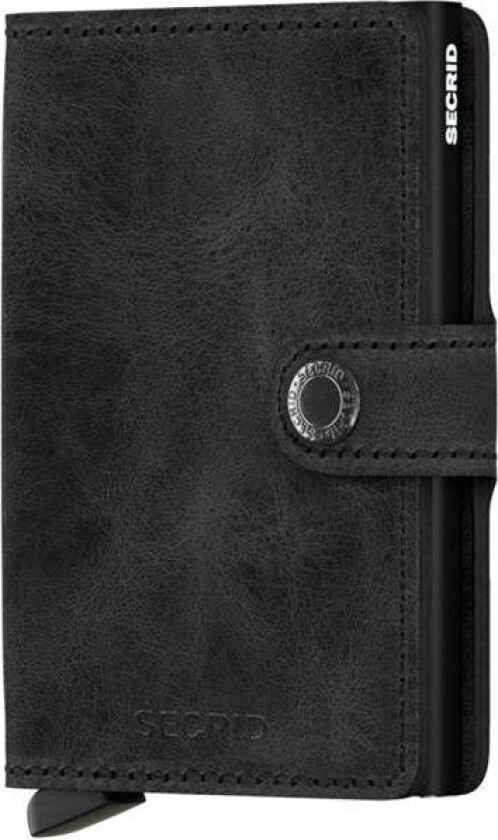 - Miniwallet lommebok m/kortholder vintage svar