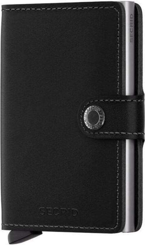 - Miniwallet lommebok m/kortholder original svart