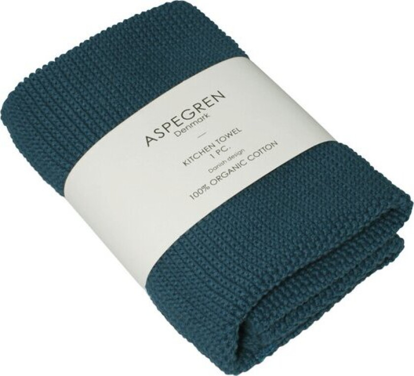 - Solid kjøkkenhåndkle 40x50 cm indigo