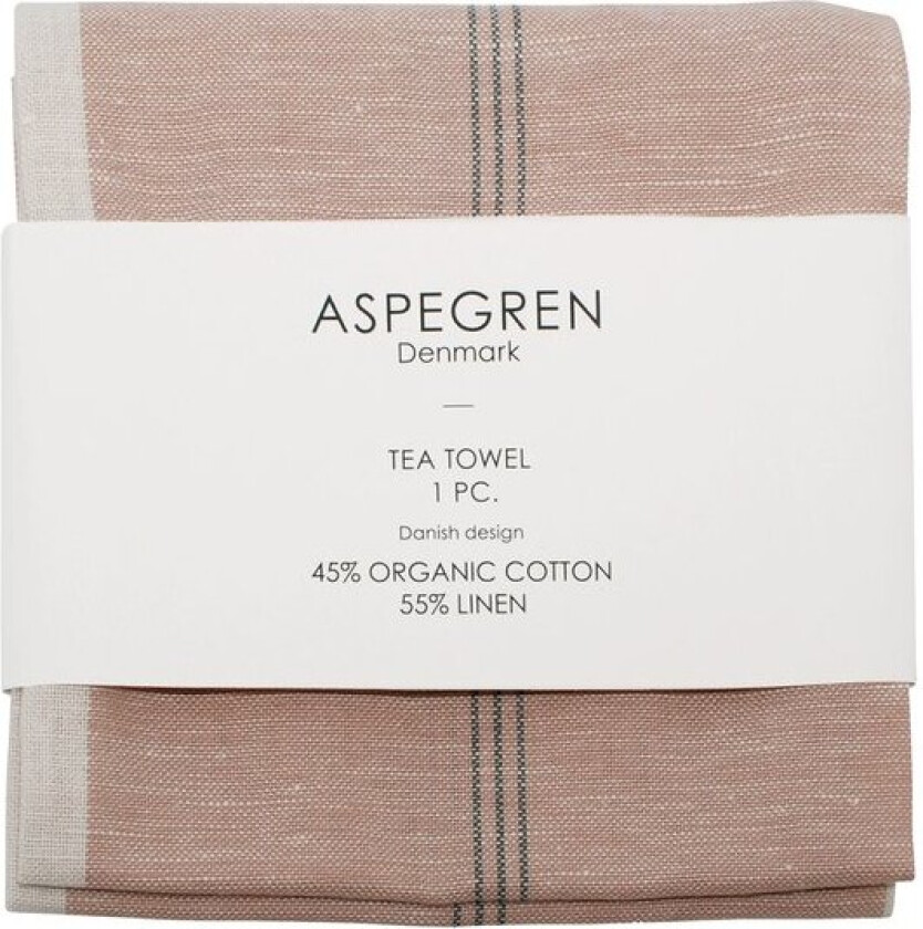 - Pinstripes kjøkkenhåndkle 50x70 cm latte