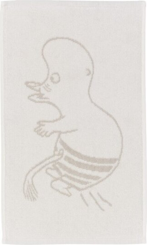 - Mummi håndkle 30x50 cm Mummitrollet hvit