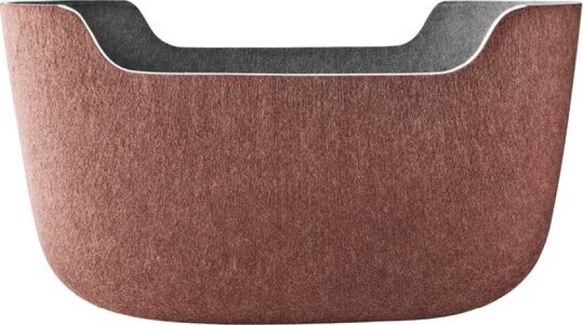 - Tidy oppbevaringskurv 48x35x23 cm chestnut