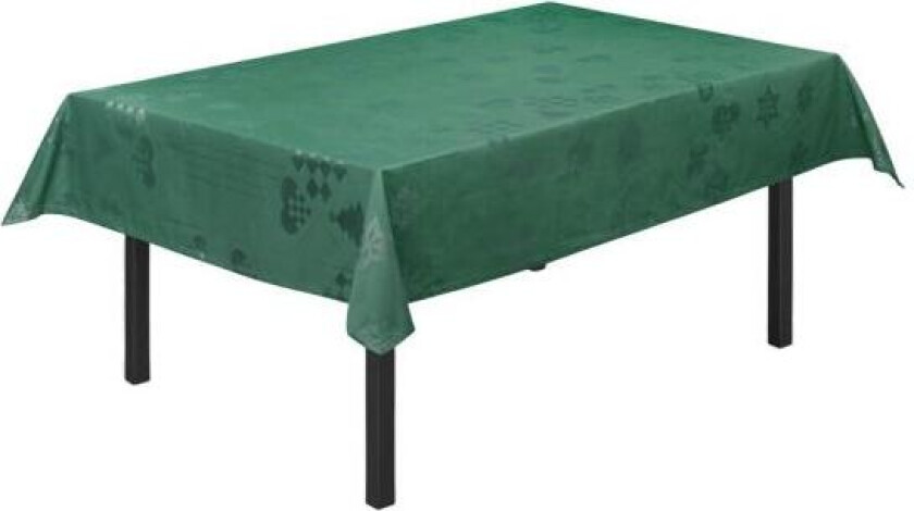 - Natale juleduk i damask 150x220 cm grønn