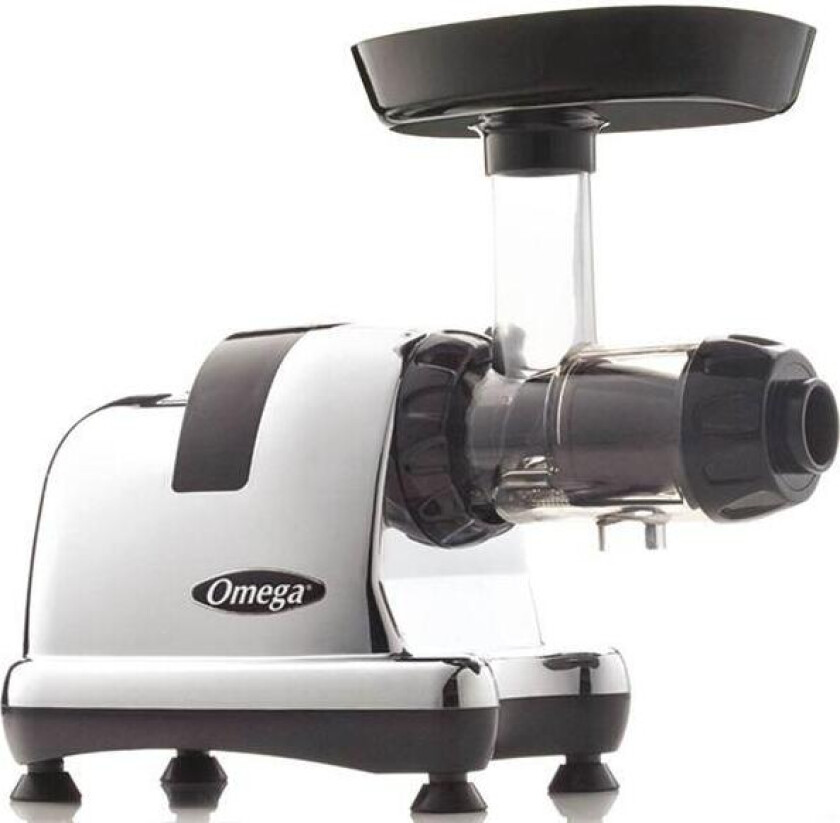 - Nutrition System J8228C slowjuicer horisontal krom/svart