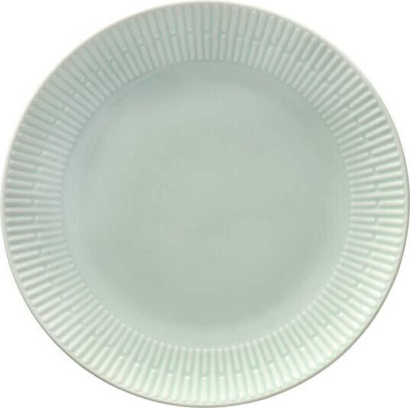 - Relief tallerken 22 cm dusty green