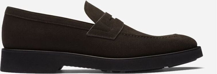 Parham Penny Loafer - Brown Suede Brun UK 7