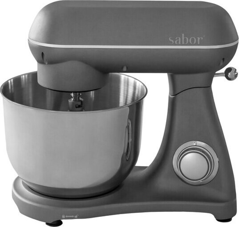 - Ultimate kjøkkenmaskin 6,5L med kobling lys grå/frostet