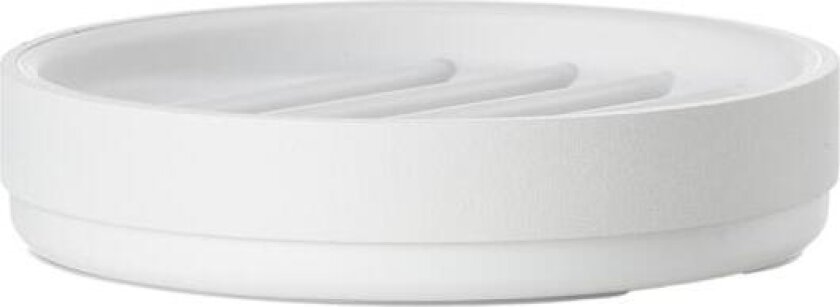 - Rim såpeskål 10,8 cm hvit