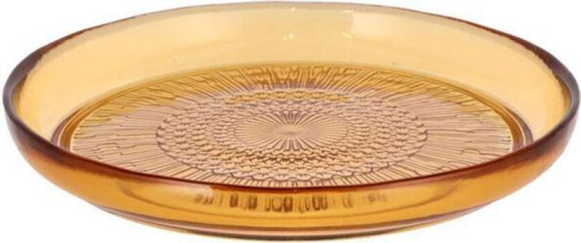 - Kusintha glasstallerken 18 cm amber