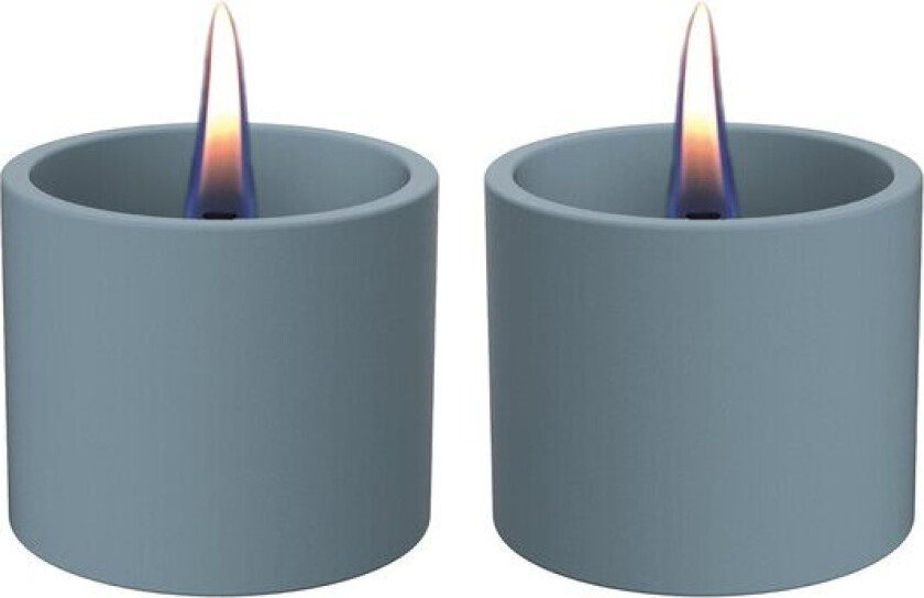 - Breeze bordlampe 8 cm 2 stk lyseblå