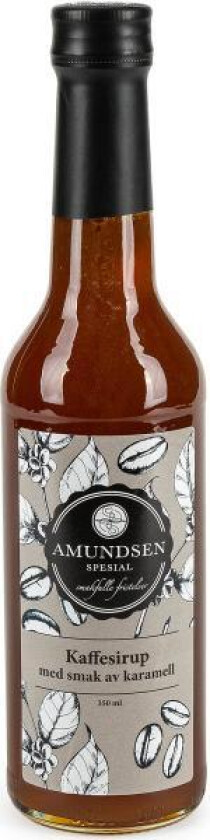 - Kaffesirup m/karamell 350 ml