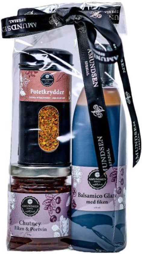 - Sommer potetkrydder, chutney og balsamico glaze med fiken 760g